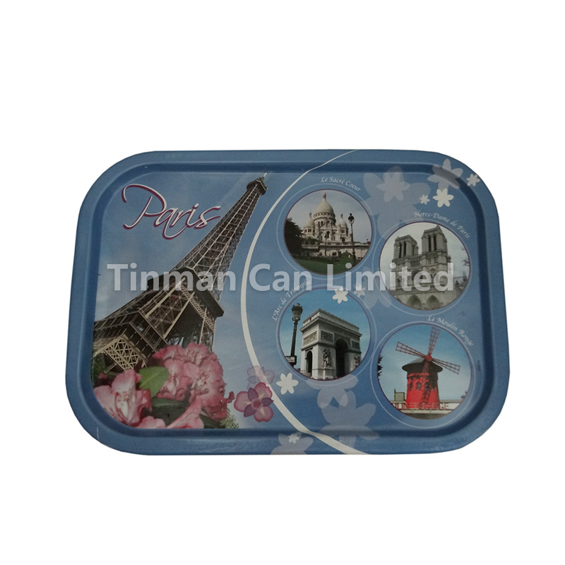 Tin tray 12