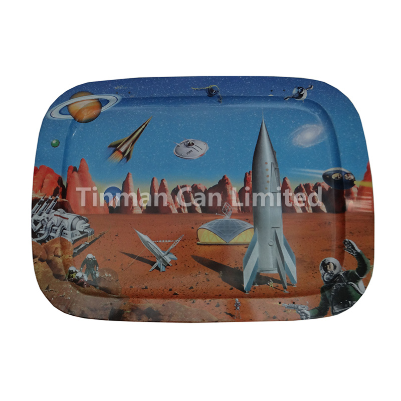 Tin tray 28